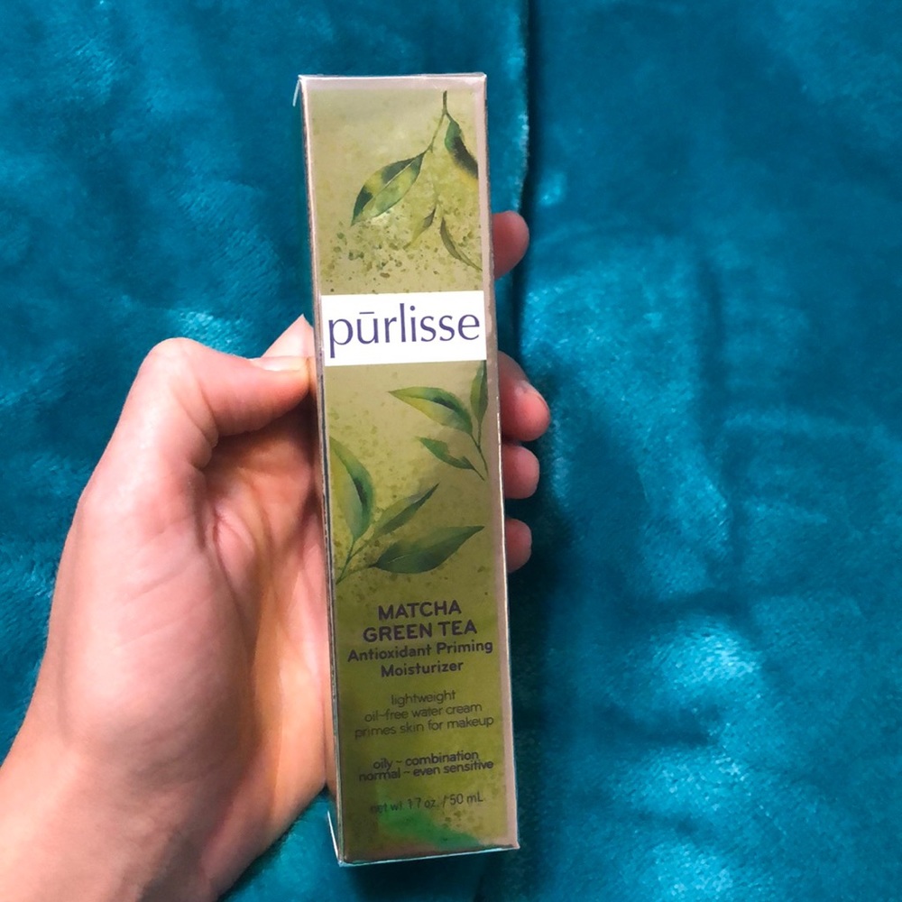 Purlisse matcha green tea priming moisturizer
